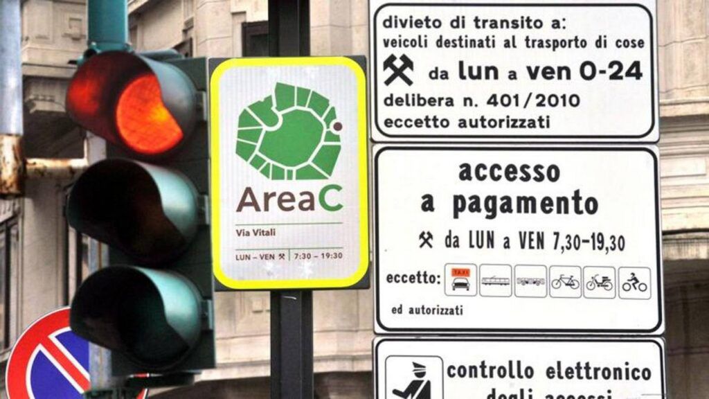 Area C e B a Milano