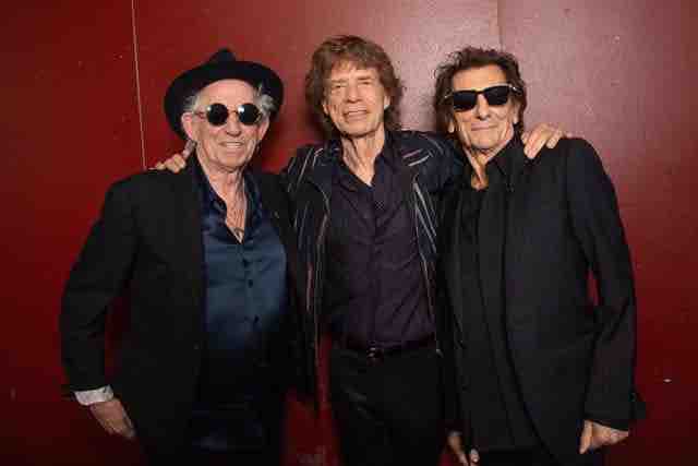 Rolling Stones, foto pagina Facebook ufficiale