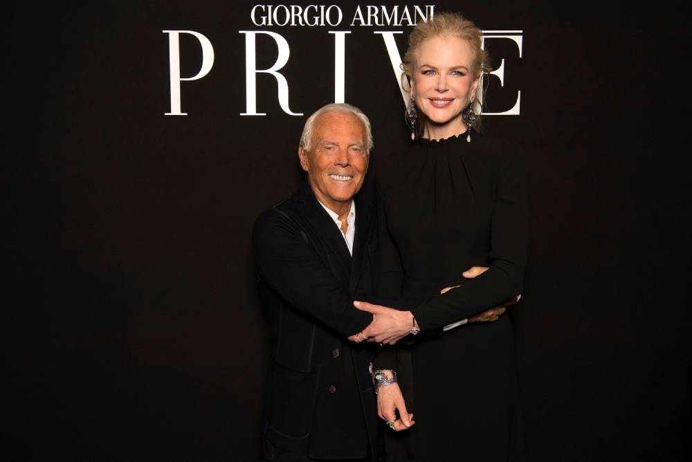 2017 GA con Nicole Kidman alla presentazione della collezione haute Couture Privé (credits Stefano Guindani/SGP)