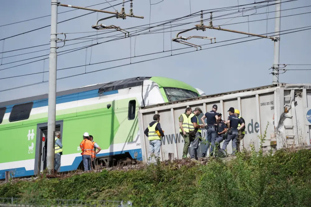 Treno deragliato